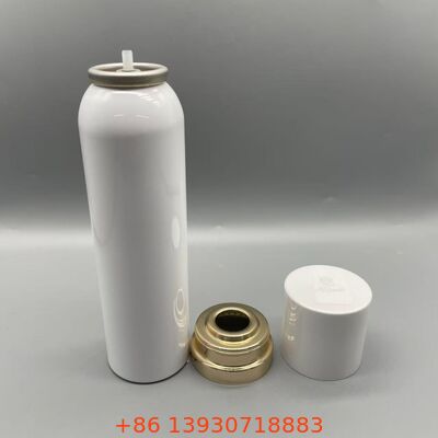 کیسه قوطی آلومینیومی روی سوپاپ برای بسته بندی لوازم آرایشی روزانه اسپری بدن شخصی و استفاده اسپری پیوسته