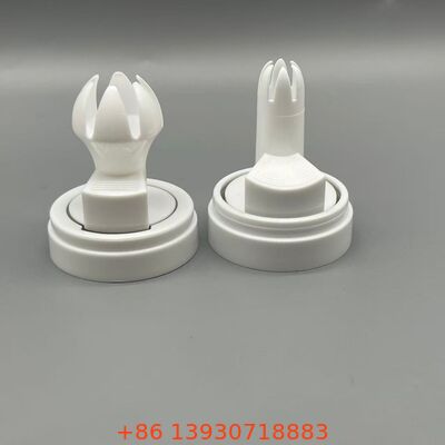 درب کرم‌ریز با دقت بالا، فعال‌کننده اسپری آئروسل، اتصالات نازل قوطی حلبی برای بسته‌بندی آئروسل مواد غذایی و آرایشی