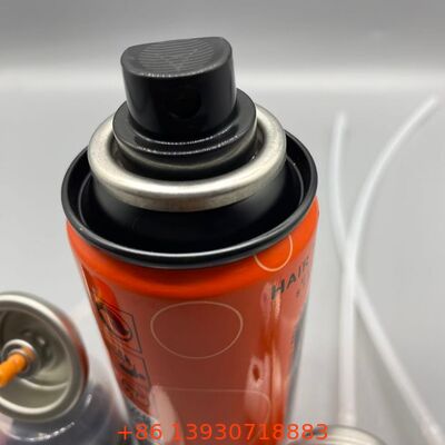 اسپری چسب مو با دریچه آئروسل با ساختار مقاوم در برابر مواد شیمیایی و مه پاش دقیق و درزگیر ضد نشت برای حالت دهی حرفه ای مو
