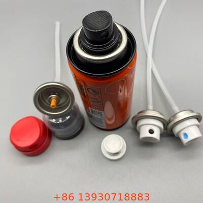 دریچه اسپری اسپری گلو مو با دقت دقیق، نوزل ضد انسداد و طراحی مقاوم در برابر مواد شیمیایی برای تثبیت تمدید مو