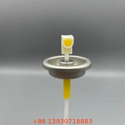 دریچه اندازه گیری تازه کننده هوا، دریچه اندازه گیری اکتواتور شکل L، دریچه اندازه گیری آروسول با نوزل L برای بسته بندی اسپری عطر، قطعه توزیع عطر اتاق دقیق