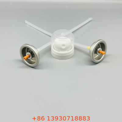 Controlled-Flow Leak-Resistant Shaving Foam Valve with Smooth Actuation for Aerosol Dispensing