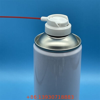 دریچه اسپری روان کننده حلبی یک اینچی با طراحی دو سوراخ برای سوپاپ WD-40 نگهداری خودرو