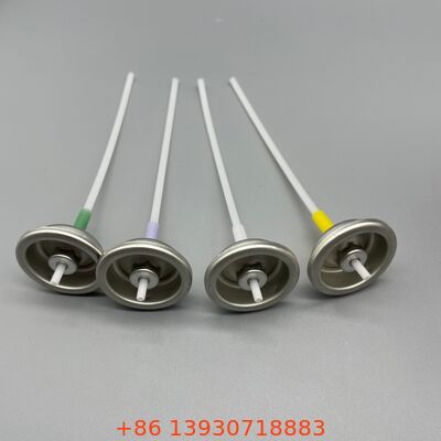 دریچه دوز گیری یک اینچ پلاستیکی، دریچه دوز اندازه گیری آروسول برای بسته بندی اسپری آرایشی و خانگی، دریچه اندازه گیری دقیق برای توزیع قوطی آروسول